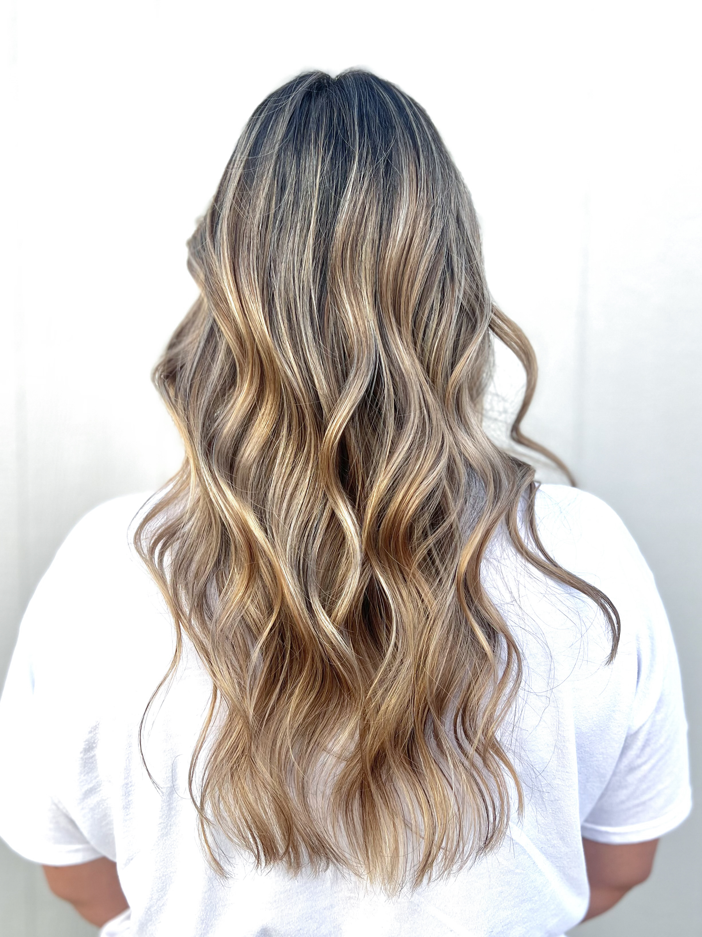 Balayage color example