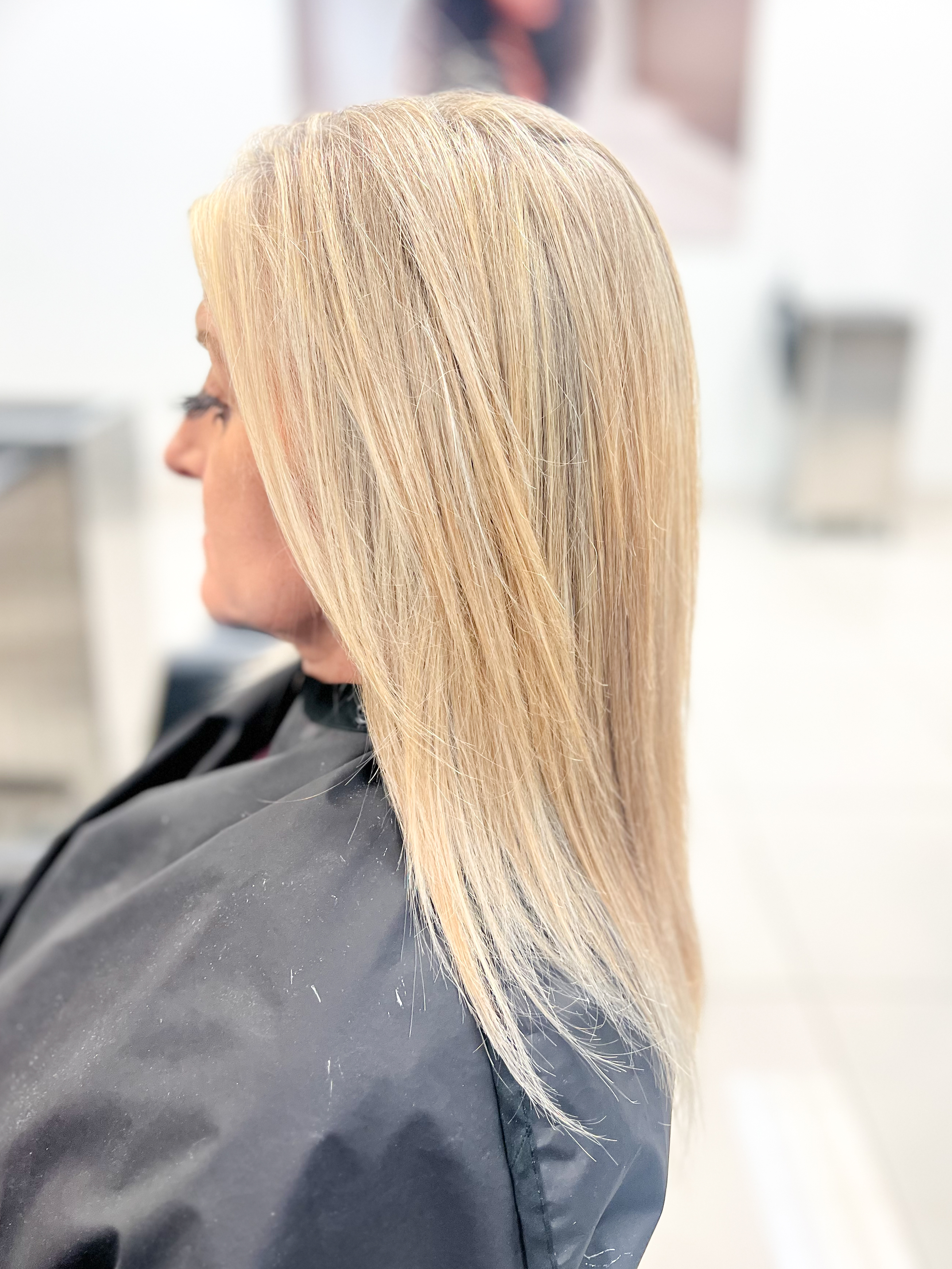Full blonde color example