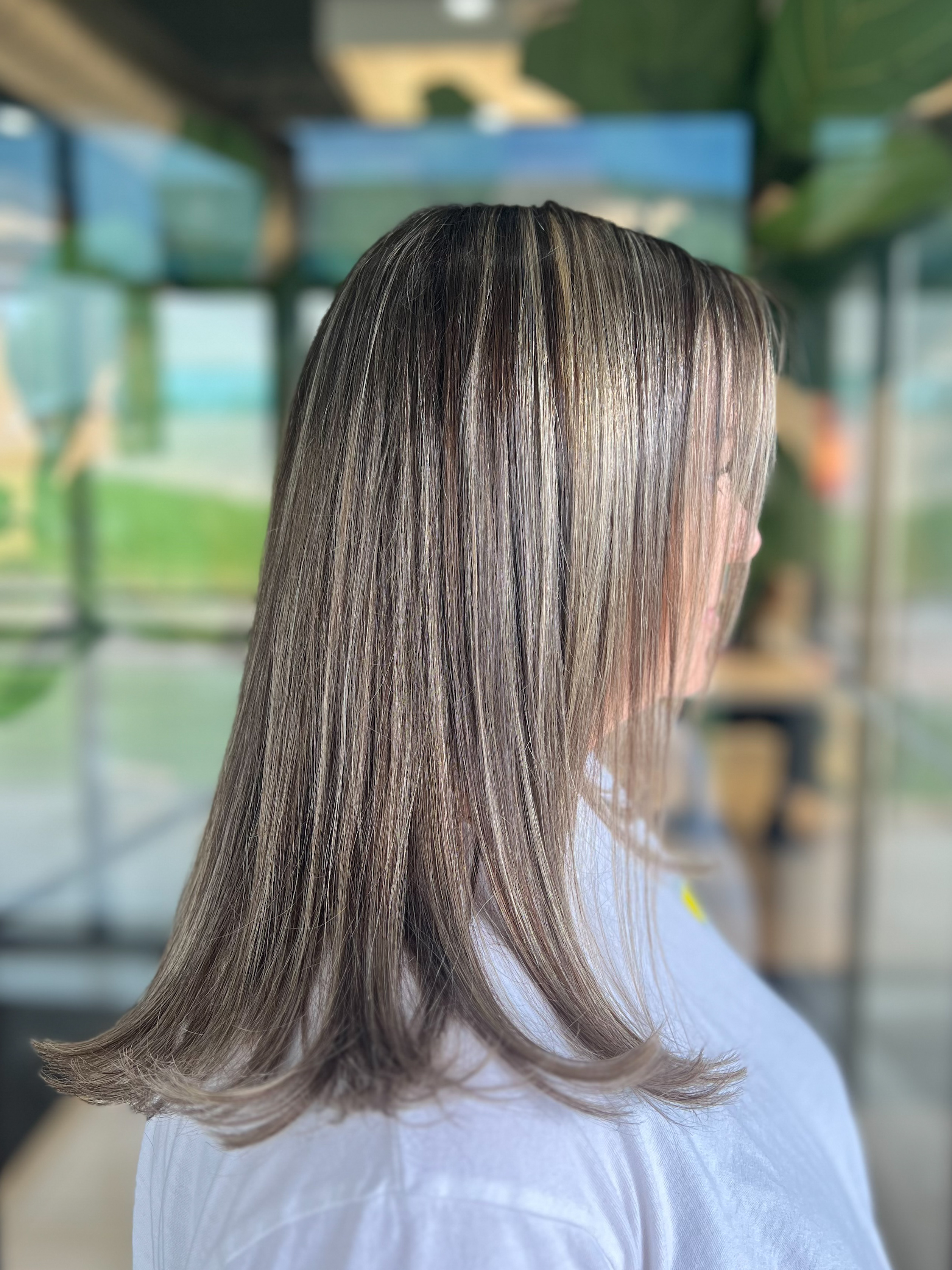 Bronde color example
