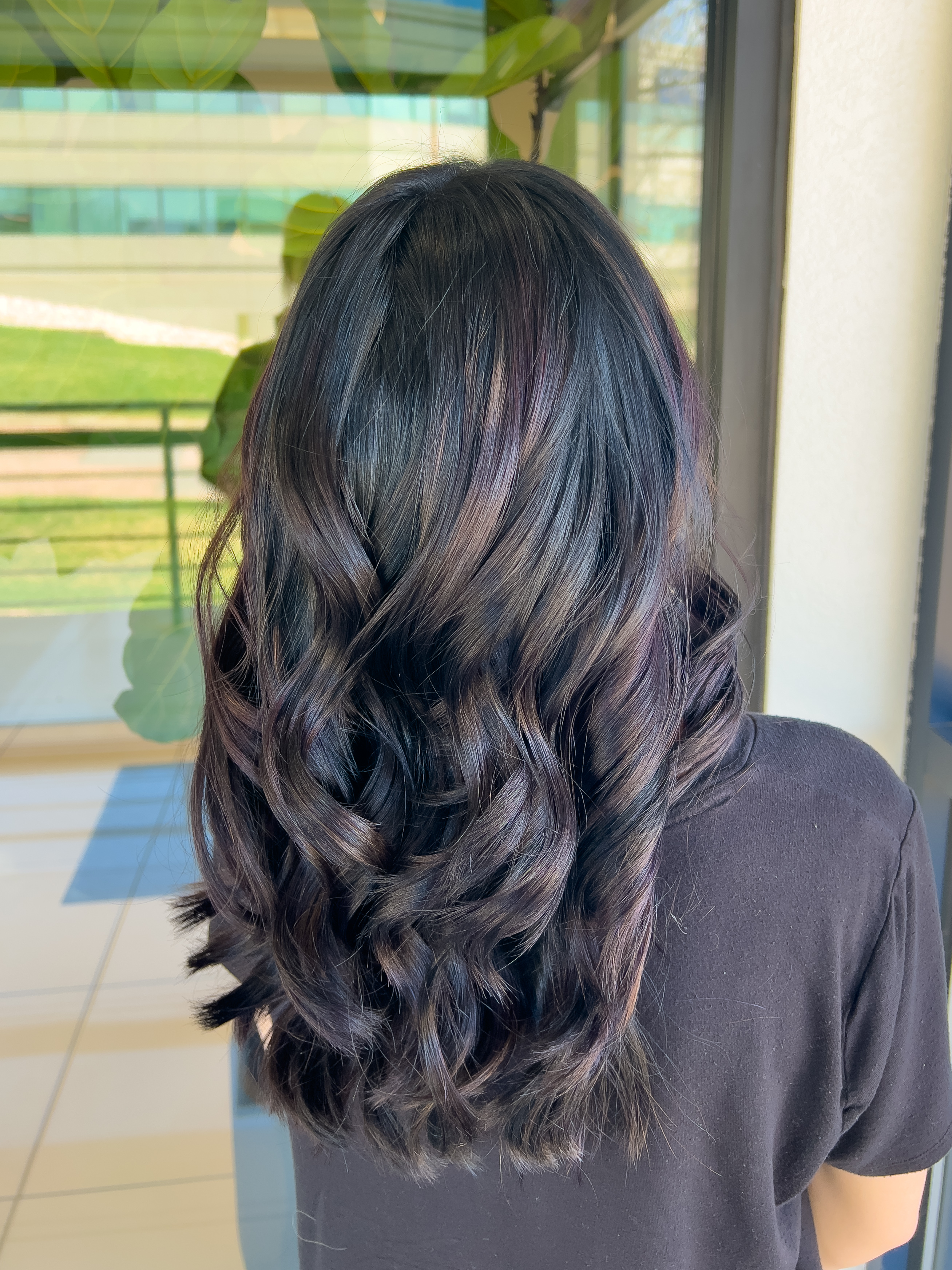 Brunette color example